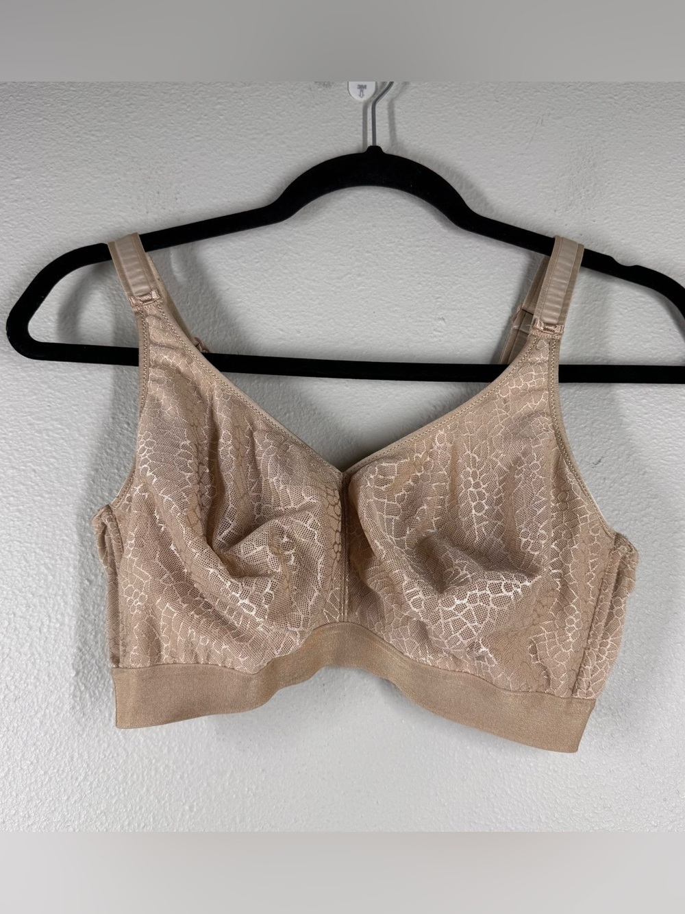 Chantelle Bra C Magnifique Full Bust Wirefree Minimizer Tan Beige Size 34DDDD